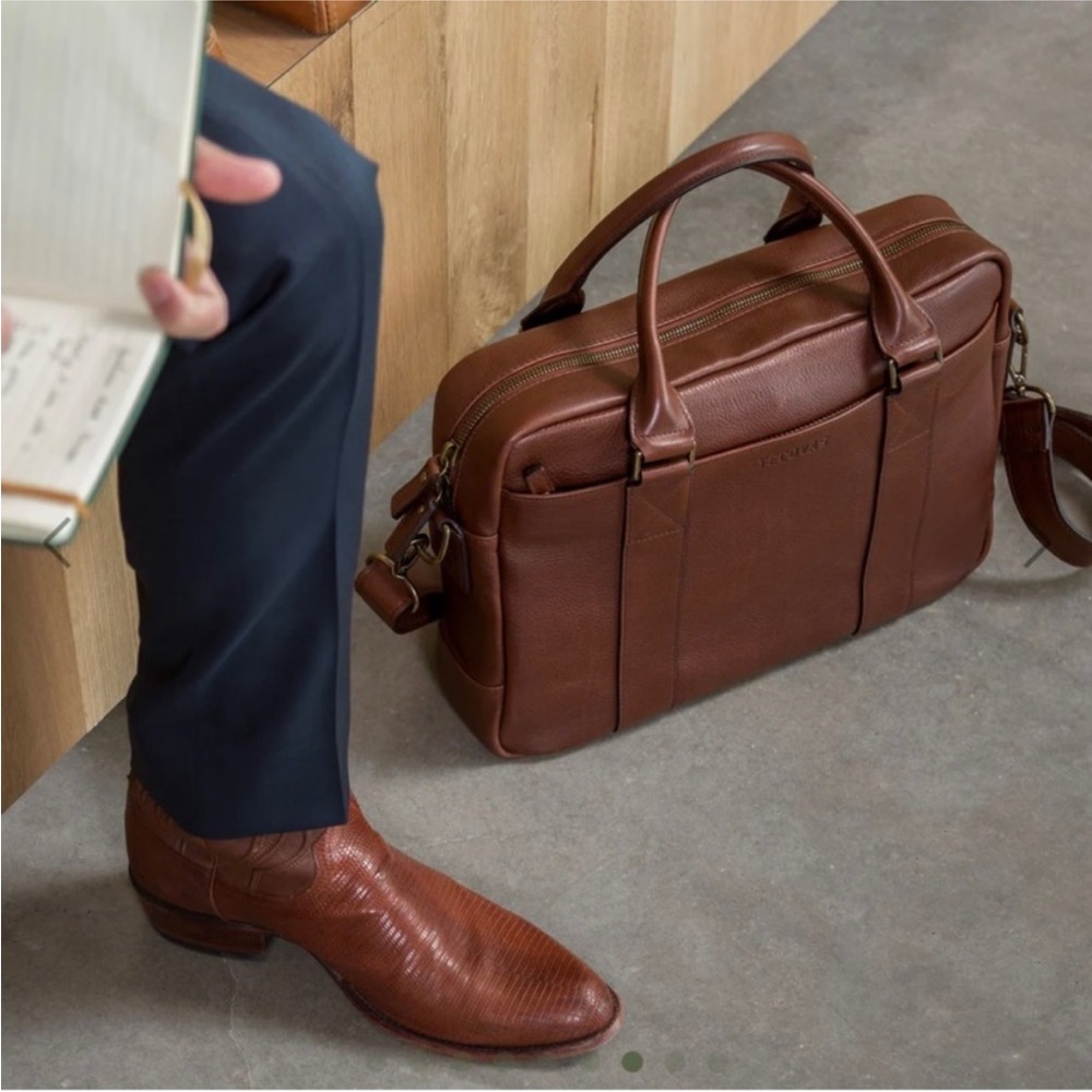 Tecovas | Leather Briefcase (Discontinued)